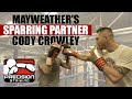 Watch me get in the Ring with Cody 'The Crippler' Crowley | Mayweather's Sparring Partner