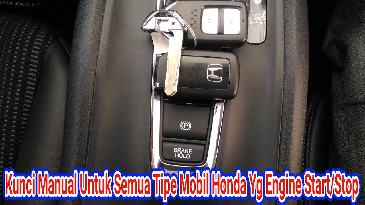 Fungsi Kunci Manual Di Honda HRV YouTube