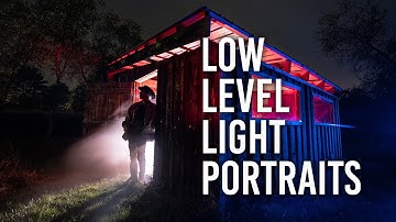 Low Level Lighting for Portraits in the Catskills