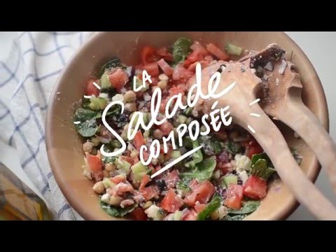 recette-:-la-salade-composée-végétarienne