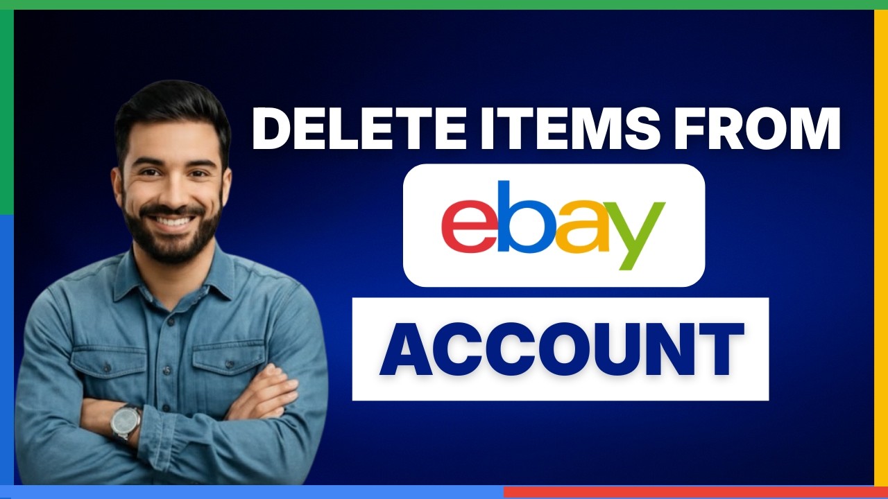 How to delete items from your eBay account [FULL GUIDE] - YouTube