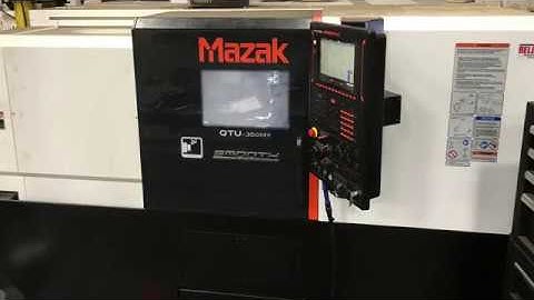 NEW AT RELIANT! Mazak Lathe with live tooling
