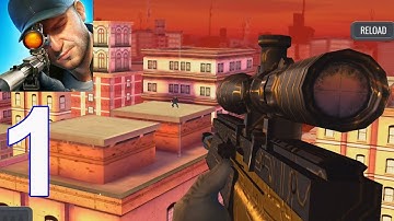 Sniper 3D Assassin: Shoot to Kill - Gameplay Walkthrough Part 1 - Region 1 (iOS, Android)