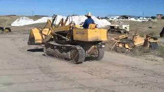 CASE 450 TRACK LOADER TEST DRIVE