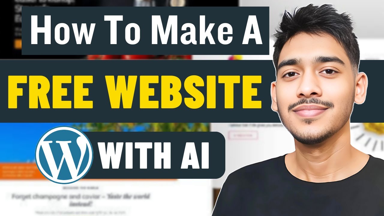 How To Create a WordPress Website Using AI - YouTube