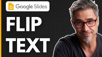 How to Flip Text in Google Slides - Rotating & Mirroring Text!