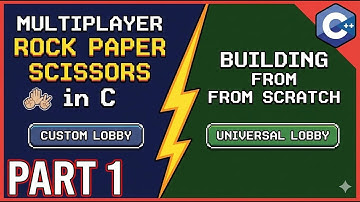Making a multiplayer Rock Paper Scissor from scratch in C