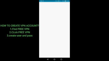 CREATE VPN account -for NOLOAD GLOBE & TM