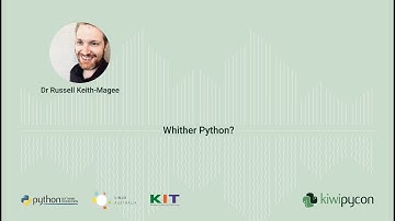 Keynote: Whither Python? — Dr Russell Keith-Magee