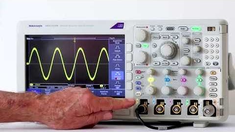 Sampling Modes in the Tektronix MDO3000 Oscilloscope