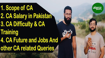 Chartered Accountancy (CA) 1 Hour Complete guide by Ahmed Arslan and Hasnan Mehmood  |Knowledge Room