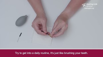 1. Introduction to hearing aid maintenance video