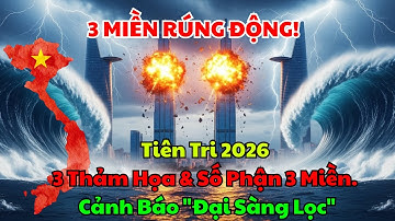 3 MIỀN RÚNG ĐỘNG! Tiên Tri 2026: 3 Thảm Họa & Số Phận 3 Miền. Cảnh Báo "Đại Sàng Lọc"