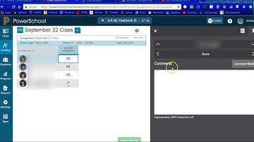 Comments in PowerTeacher Pro