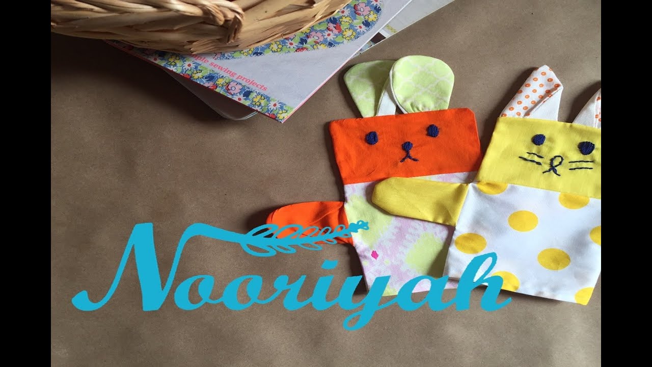 نورية { دميه يد / عرائس} Nooriyah / animal puppets