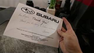 Thank You Subaru