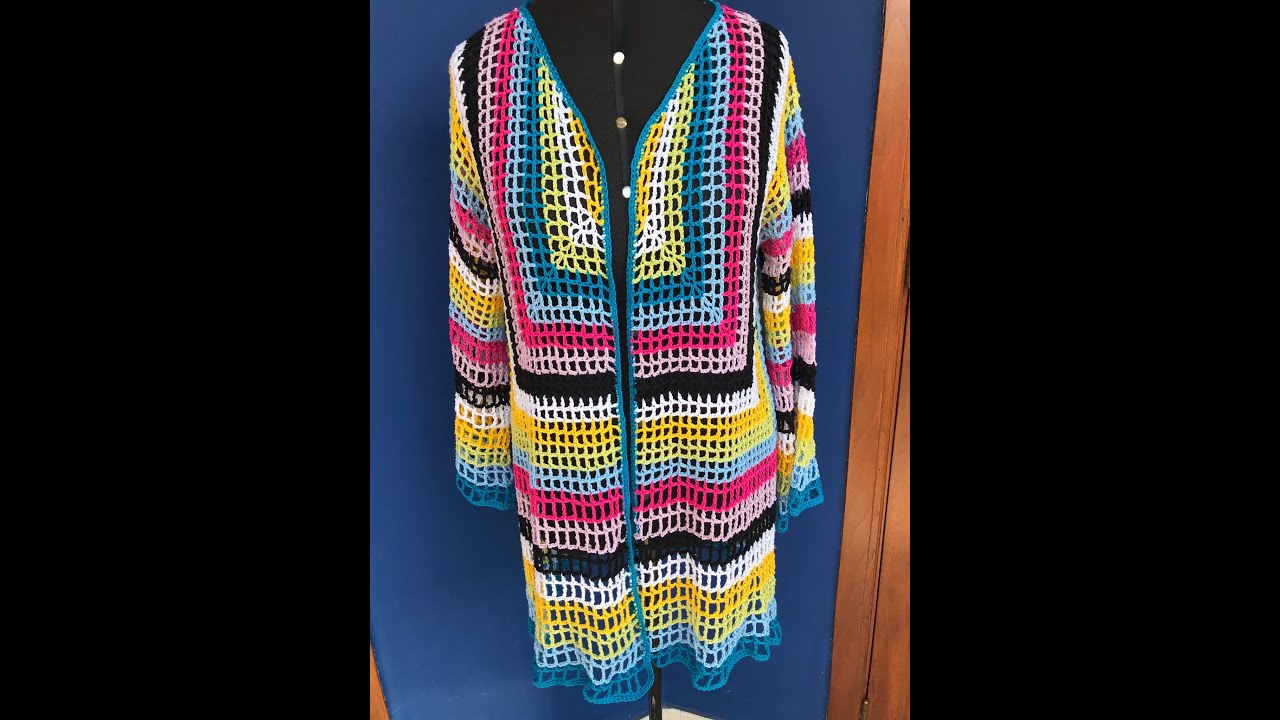 KIMONO (QUIMONO) MULTICOLORIDO