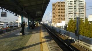 泉北高速鉄道12000系12121F試運転深井駅通過