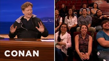 Scraps: Bonding With The Interns | CONAN on TBS
