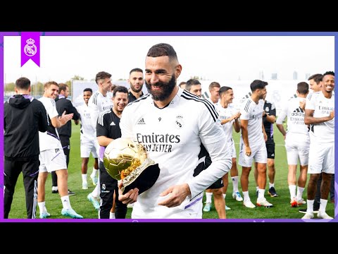 Ballon d'Or | Benzema & Courtois share awards with the team