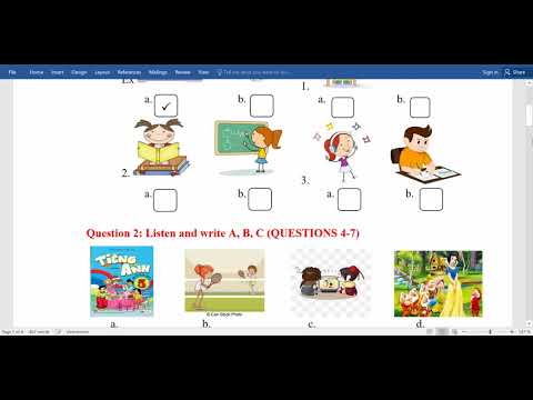 Video FILE NGHE- KIỂM TRA CUỐI HỌC KÌ I- TIẾNG ANH 5- ĐỀ 01 - youtube