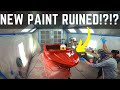 Boat rebuild (PART 20) Spray painting