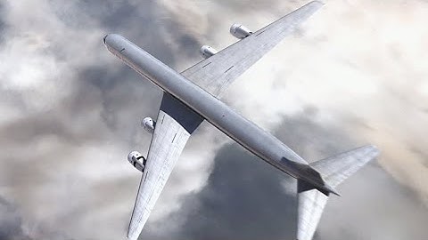 McDonell Douglas DC-8 Thrust Reverser Test - Animation