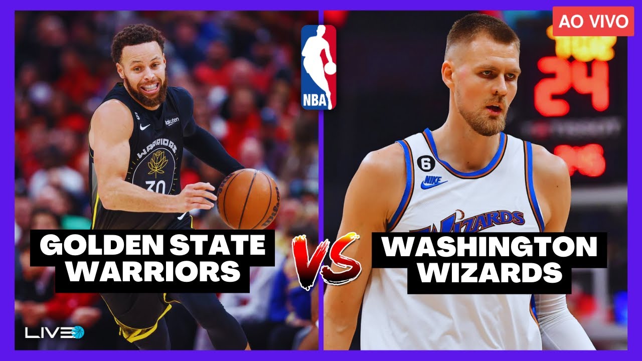 Warriors x Wizards: saiba onde assistir ao jogo da NBA ao vivo