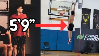 How He Got A 47 Inch One Foot Vertical At 5'9"