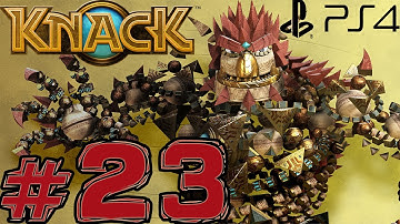 Knack - Part 23 - A race for power (PS4) (Walkthrough)