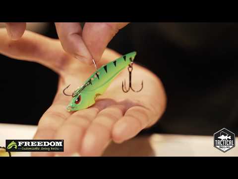 The Most Versatile Blade Bait On The Market - Tactical Tip (Freedom Tackle Blade Bait)