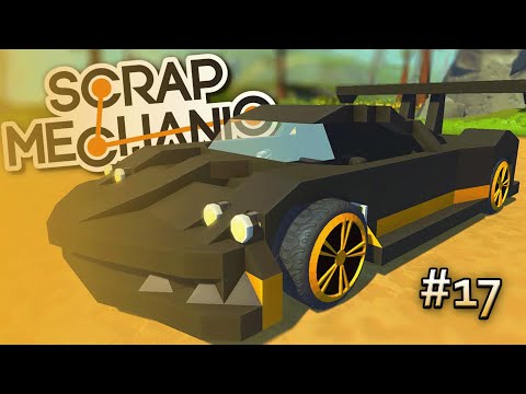 Видео: БИТВА #17: СТРОИМ СПОРТКАР НА ПОРШНЯХ В SCRAP MECHANIC!!!