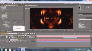 Abstract intro with Trapcode Form + After Effects & C4D