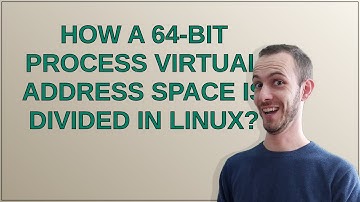 Unix: How a 64-bit process virtual address space is divided in Linux?