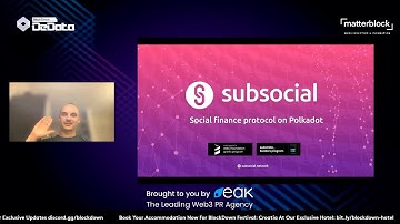 SubSocial - Alex Siman | BlockDown 2021 Conf
