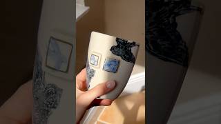🕊️🌸 #pottery #ceramics #artist