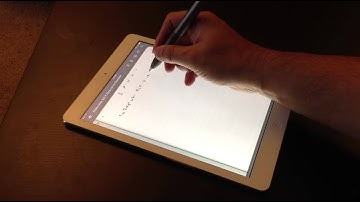 Adonit Jot Script- Palm Rejection Tests