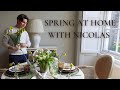 SPRING VLOG | DECORATING THE LIVING ROOM, SETTING THE TABLE FOR EASTER, AND MY TRIP TO ITALY