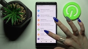 How to Turn On / Turn Off Adaptive Display Brightness on SONY Xperia XZ2 // Auto Brightness Level