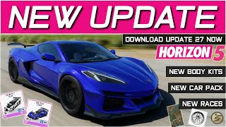 Forza Horizon 5 Update 27 Live Stream (NEW Cars, Races +