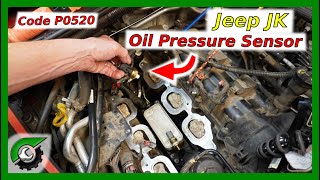 Jeep JK Oil Pressure Sensor FIX: Check Engine Code P0520 by JeepSolid 28,161 views 7 months ago 14 minutes, 23 seconds