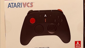 My Atari VCS modern controller and classic joystick unboxing