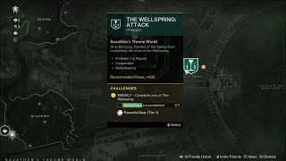 HOW TO UNLOCK THE WELLSPRING - DESTINY 2