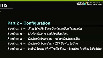 Mist AI Driven WAN – Configuration Guides Overview (P1.S0)