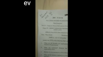 bsc computer third sem model papers