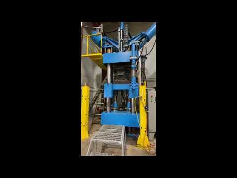 GMB#5761 RESTORED 1200 TON REP G6 RUBBER INJECTION MOLDING PRESS
