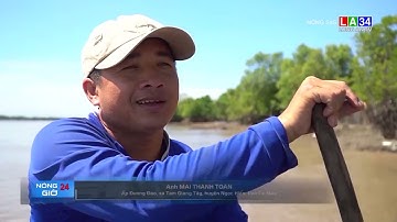 Cao thủ "săn" cá ngát trên sông nước vào mùa mưa I LONG AN TV