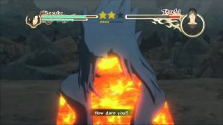 Naruto Ultimate Ninja Storm 2 Sasuke Vs Itachi S-Rank HD (English)