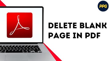 How to delete blank page from a pdf file using adobe acrobat ?