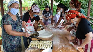 Rizede Imece Usulü Bayram Tatlısı Geleneği Sürüyor